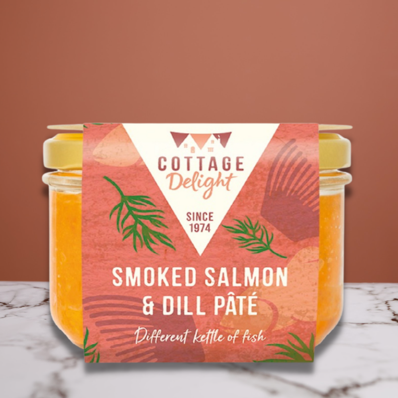 Cottage Delight Smoked Salmon & Dill Pate 180gm