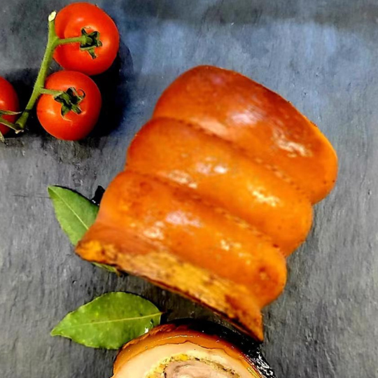 Roast Pork Belly with Bacon and Cranberry 1.2kg